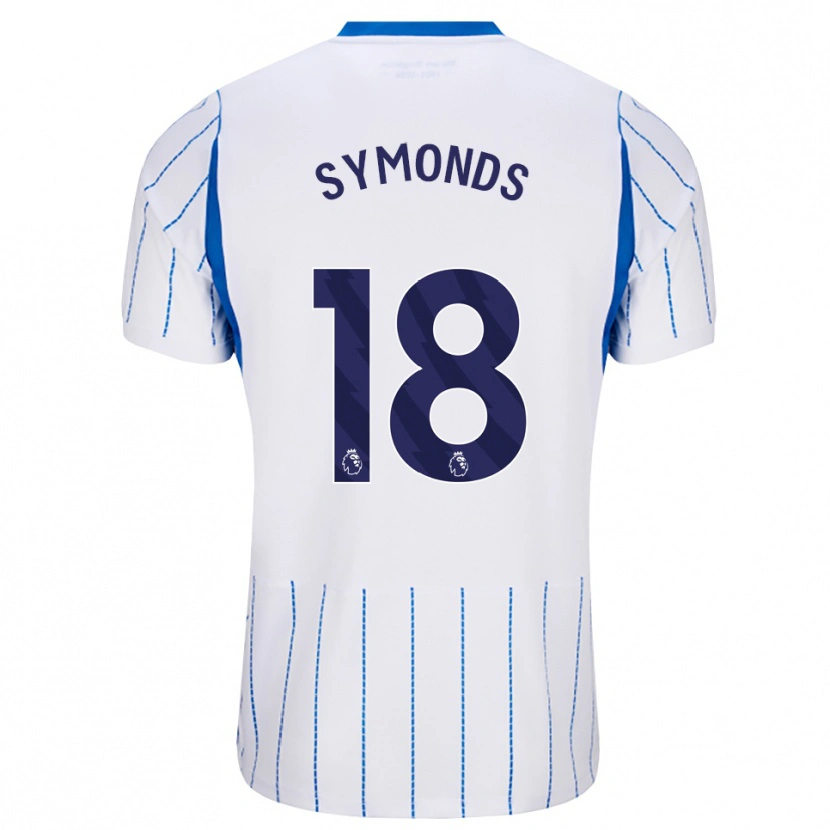Danxen Herren Maisie Symonds #18 Himmelblau Weiß Auswärtstrikot Trikot 2026/27 T-Shirt Österreich