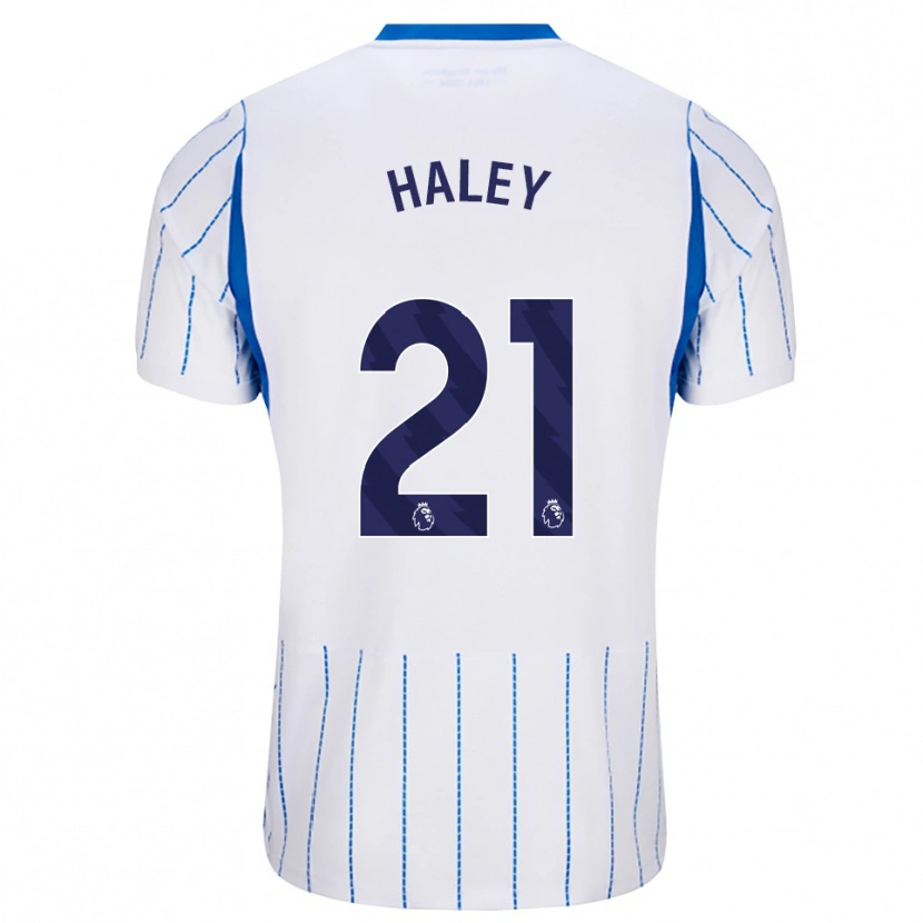 Danxen Herren Madison Haley #21 Himmelblau Weiß Auswärtstrikot Trikot 2026/27 T-Shirt Österreich