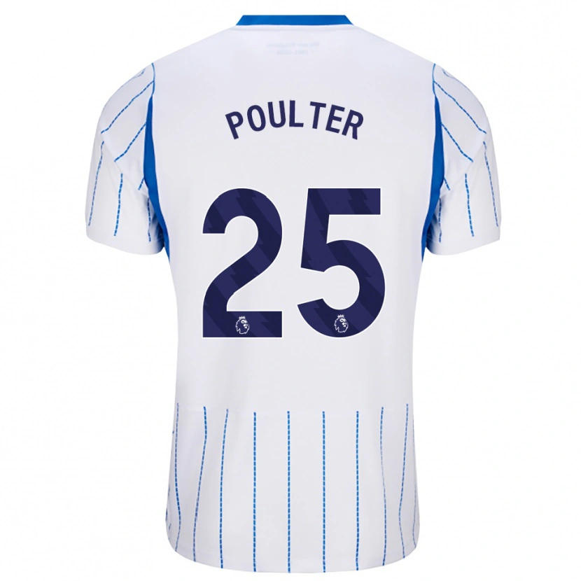 Danxen Herren Hannah Poulter #25 Himmelblau Weiß Auswärtstrikot Trikot 2026/27 T-Shirt Österreich