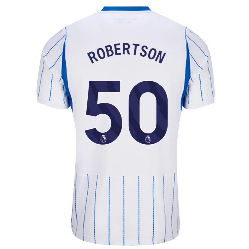 Danxen Herren Josh Robertson #50 Himmelblau Weiß Auswärtstrikot Trikot 2026/27 T-Shirt Österreich