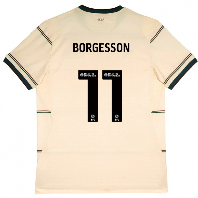 Danxen Herren Blayz Borgesson #11 Beige Burgund Auswärtstrikot Trikot 2026/27 T-Shirt Österreich
