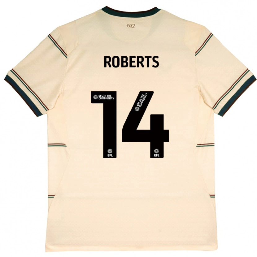 Danxen Herren Connor Roberts #14 Beige Burgund Auswärtstrikot Trikot 2026/27 T-Shirt Österreich