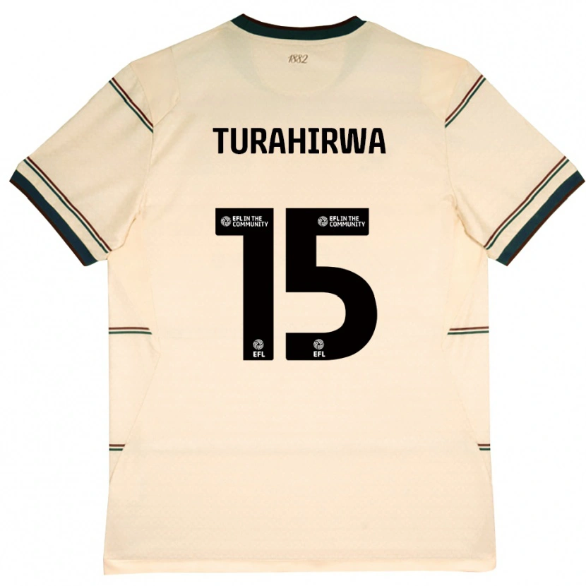 Danxen Herren Elijah Turahirwa #15 Beige Burgund Auswärtstrikot Trikot 2026/27 T-Shirt Österreich