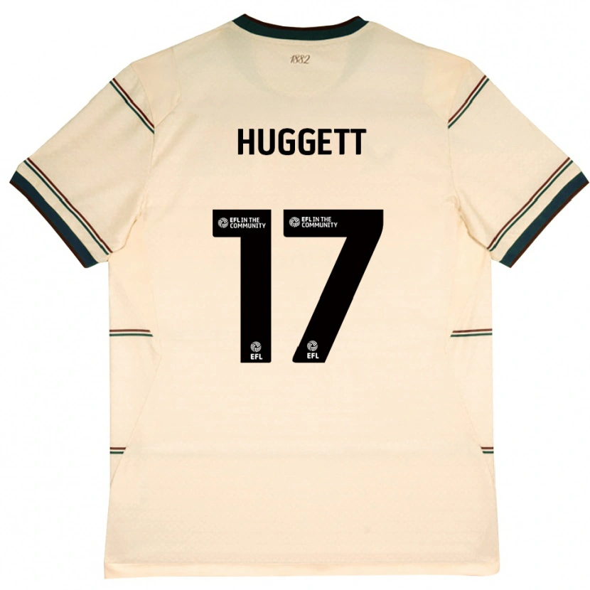 Danxen Herren Aiden Huggett #17 Beige Burgund Auswärtstrikot Trikot 2026/27 T-Shirt Österreich