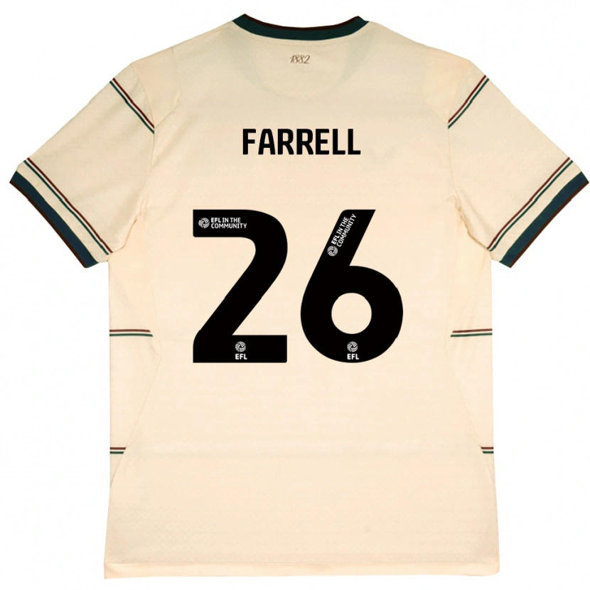 Danxen Herren Lucy Farrell #26 Beige Burgund Auswärtstrikot Trikot 2026/27 T-Shirt Österreich