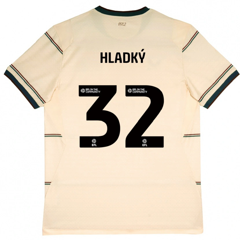 Danxen Herren Vaclav Hladky #32 Beige Burgund Auswärtstrikot Trikot 2026/27 T-Shirt Österreich