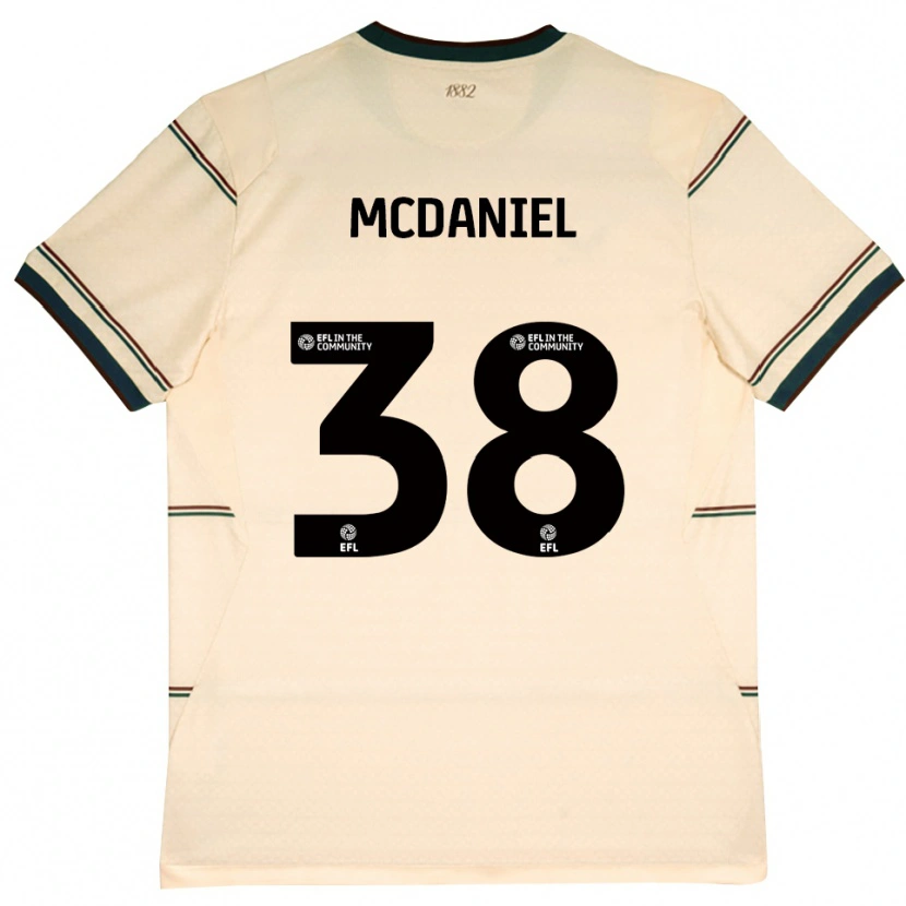 Danxen Herren Louise Mcdaniel #38 Beige Burgund Auswärtstrikot Trikot 2026/27 T-Shirt Österreich