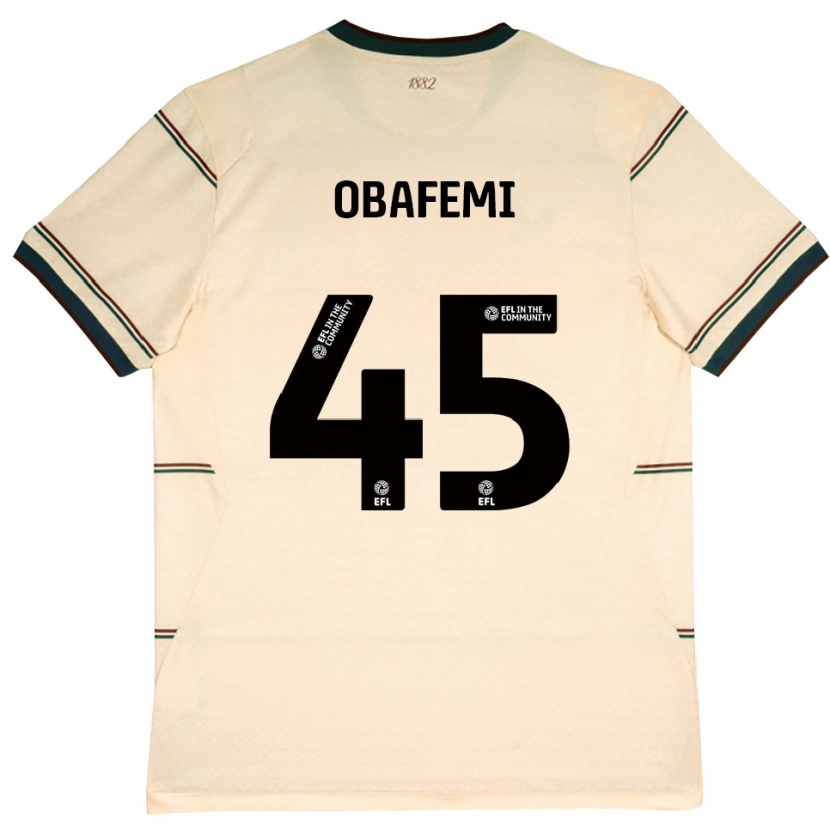 Danxen Herren Michael Obafemi #45 Beige Burgund Auswärtstrikot Trikot 2026/27 T-Shirt Österreich