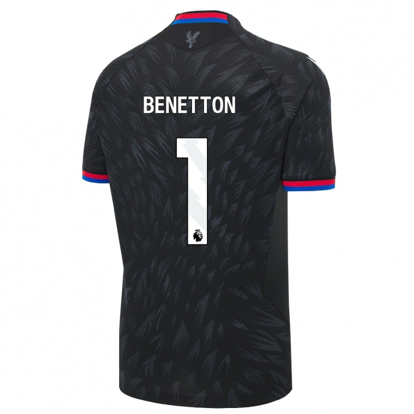 Danxen Herren Lucca Benetton #1 Schwarz Blau Rot Auswärtstrikot Trikot 2026/27 T-Shirt Österreich