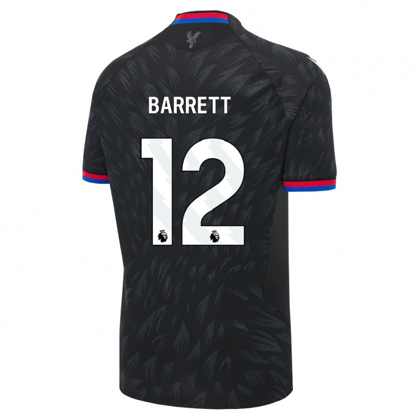 Danxen Herren Anthony Barrett #12 Schwarz Blau Rot Auswärtstrikot Trikot 2026/27 T-Shirt Österreich