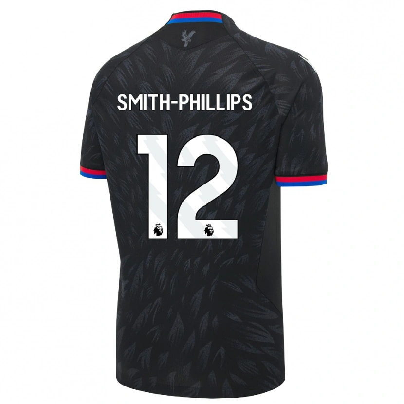 Danxen Herren Kairo Smith-Phillips #12 Schwarz Blau Rot Auswärtstrikot Trikot 2026/27 T-Shirt Österreich