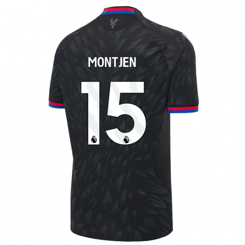 Danxen Herren David Angibeaud #15 Schwarz Blau Rot Auswärtstrikot Trikot 2026/27 T-Shirt Österreich