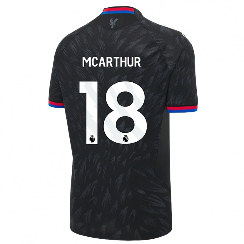 Danxen Herren James Mcarthur #18 Schwarz Blau Rot Auswärtstrikot Trikot 2026/27 T-Shirt Österreich
