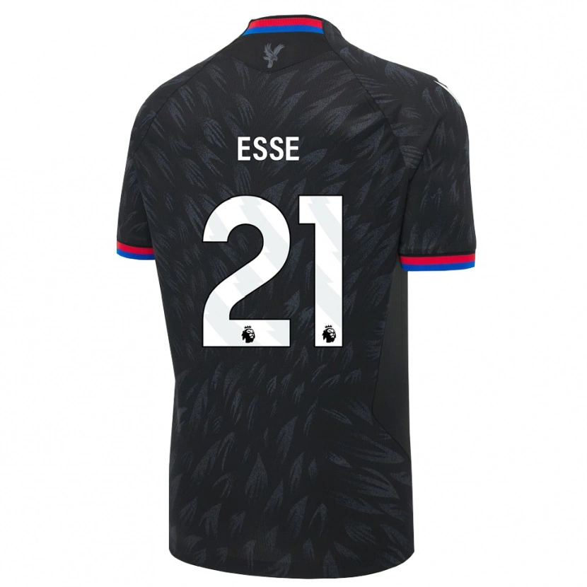 Danxen Herren Romain Esse #21 Schwarz Blau Rot Auswärtstrikot Trikot 2026/27 T-Shirt Österreich