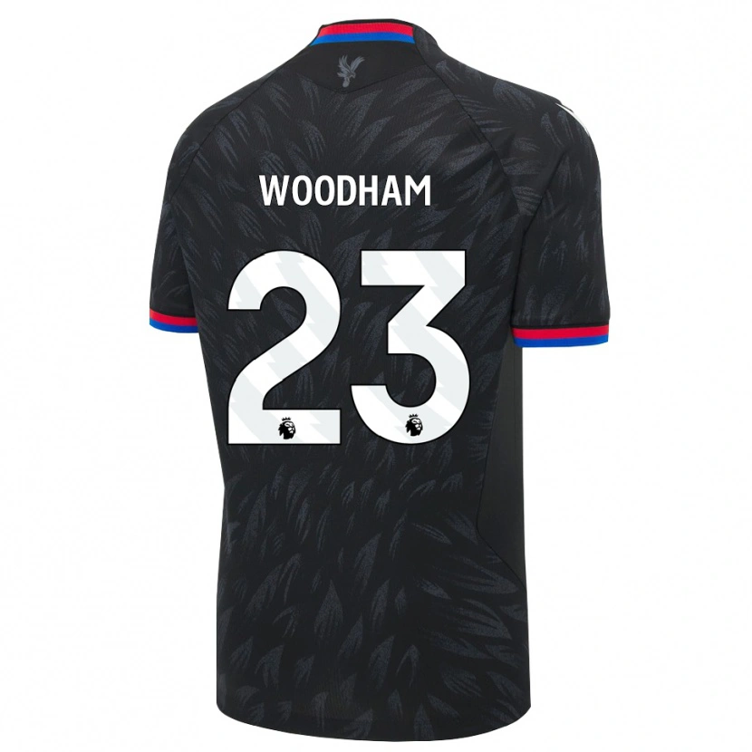 Danxen Herren Lily Woodham #23 Schwarz Blau Rot Auswärtstrikot Trikot 2026/27 T-Shirt Österreich