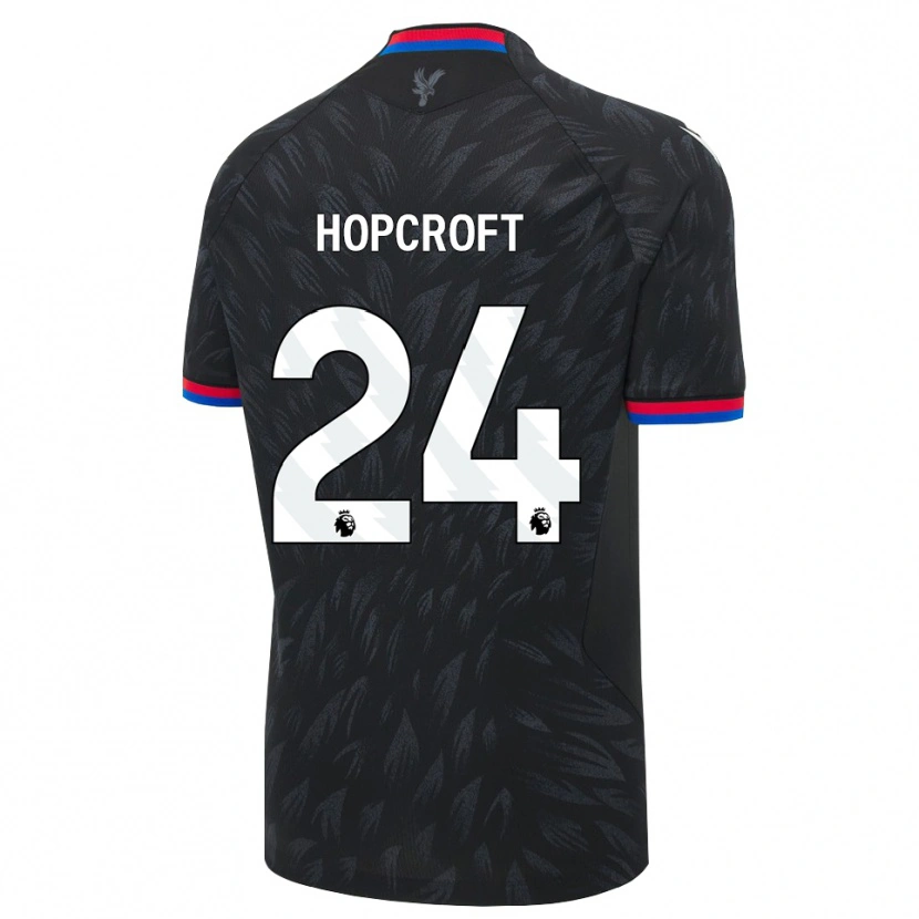 Danxen Herren Shanade Hopcroft #24 Schwarz Blau Rot Auswärtstrikot Trikot 2026/27 T-Shirt Österreich