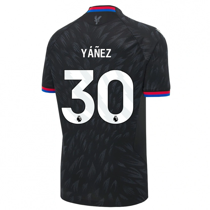 Danxen Herren Shae Yáñez #30 Schwarz Blau Rot Auswärtstrikot Trikot 2026/27 T-Shirt Österreich