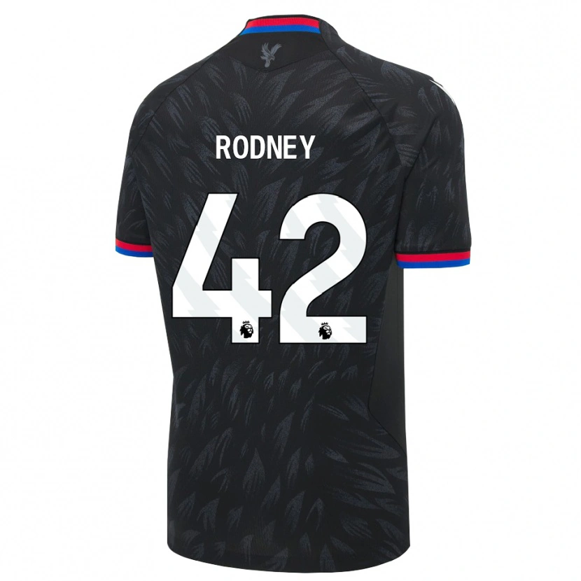Danxen Herren Kaden Rodney #42 Schwarz Blau Rot Auswärtstrikot Trikot 2026/27 T-Shirt Österreich
