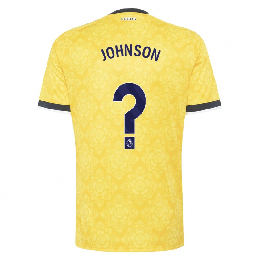 Danxen Herren Oluwatobi Johnson #0 Gelb Weiß Schwarz Auswärtstrikot Trikot 2026/27 T-Shirt Österreich
