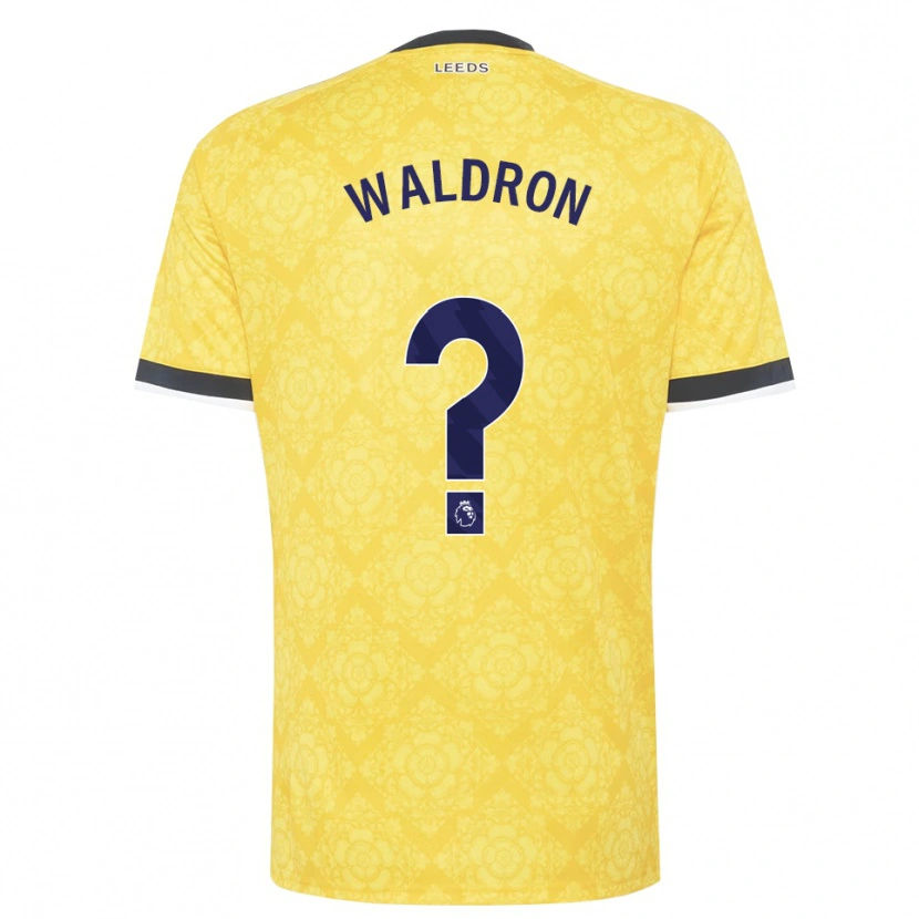 Danxen Herren Ruby Waldron #0 Gelb Weiß Schwarz Auswärtstrikot Trikot 2026/27 T-Shirt Österreich