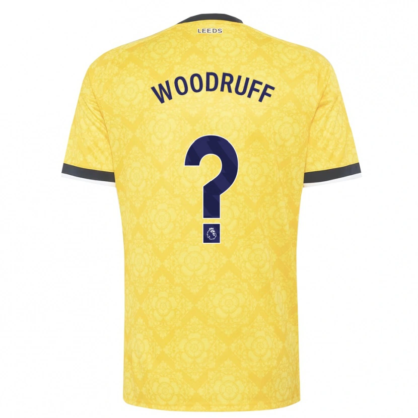 Danxen Herren Amy Woodruff #0 Gelb Weiß Schwarz Auswärtstrikot Trikot 2026/27 T-Shirt Österreich