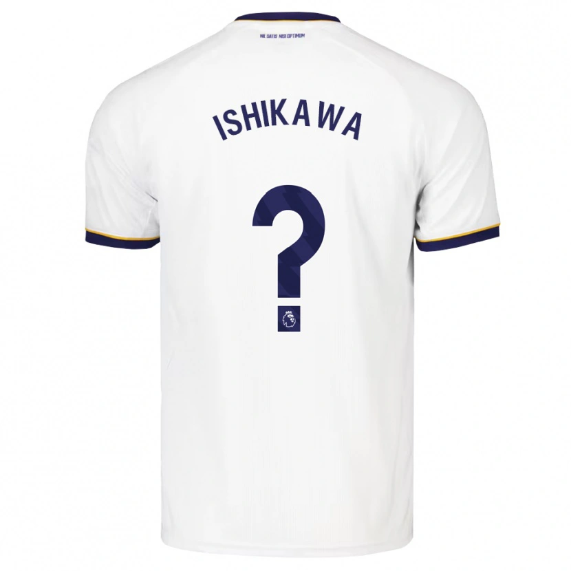 Danxen Herren Rion Ishikawa #0 Mitternachtsblau Weiß Gelb Auswärtstrikot Trikot 2026/27 T-Shirt Österreich