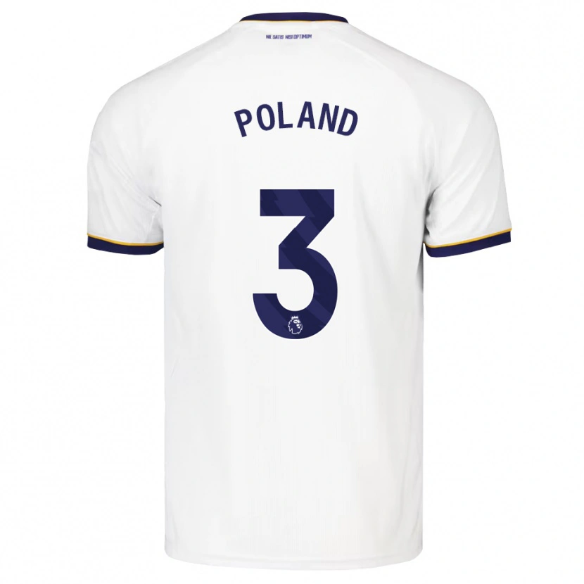 Danxen Herren Louis Poland #3 Mitternachtsblau Weiß Gelb Auswärtstrikot Trikot 2026/27 T-Shirt Österreich