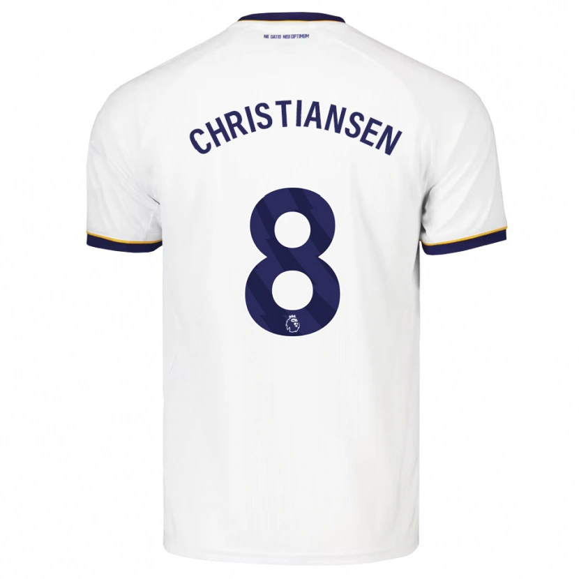 Danxen Herren Izzy Christiansen #8 Mitternachtsblau Weiß Gelb Auswärtstrikot Trikot 2026/27 T-Shirt Österreich