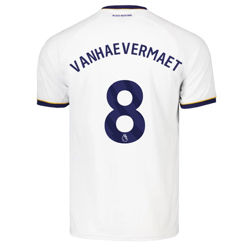 Danxen Herren Justine Vanhaevermaet #8 Mitternachtsblau Weiß Gelb Auswärtstrikot Trikot 2026/27 T-Shirt Österreich