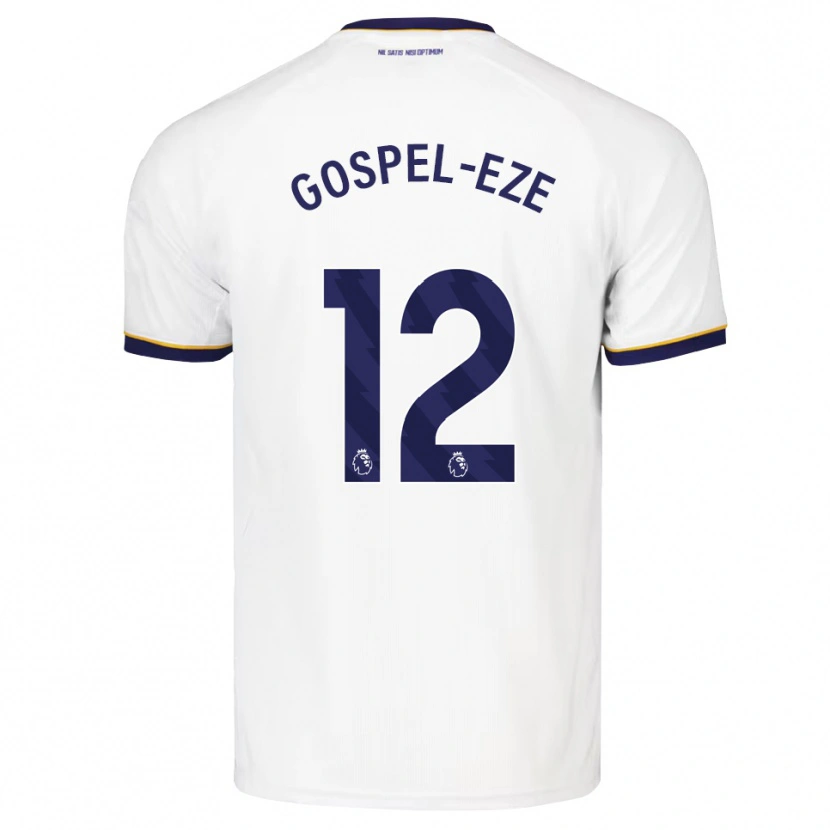 Danxen Herren Goodness Gospel-Eze #12 Mitternachtsblau Weiß Gelb Auswärtstrikot Trikot 2026/27 T-Shirt Österreich