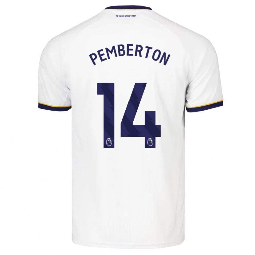 Danxen Herren Dafi-Tomos Pemberton #14 Mitternachtsblau Weiß Gelb Auswärtstrikot Trikot 2026/27 T-Shirt Österreich