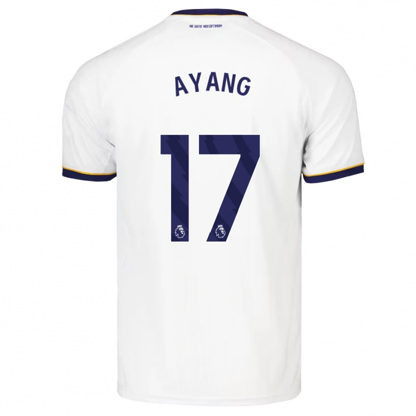 Danxen Herren Godswill Ayang #17 Mitternachtsblau Weiß Gelb Auswärtstrikot Trikot 2026/27 T-Shirt Österreich