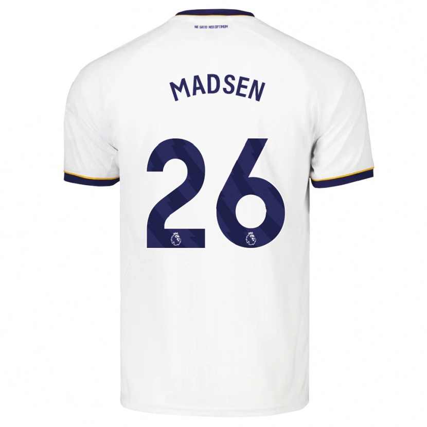 Danxen Herren Rikke Madsen #26 Mitternachtsblau Weiß Gelb Auswärtstrikot Trikot 2026/27 T-Shirt Österreich