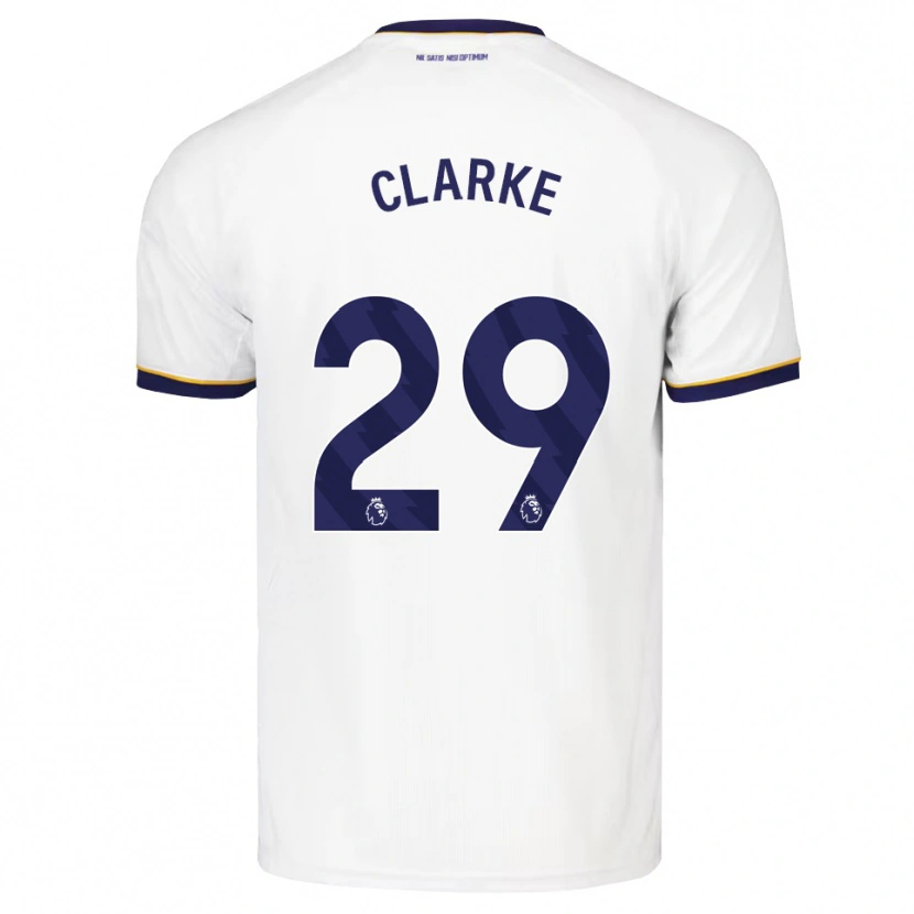 Danxen Herren Abbey Clarke #29 Mitternachtsblau Weiß Gelb Auswärtstrikot Trikot 2026/27 T-Shirt Österreich