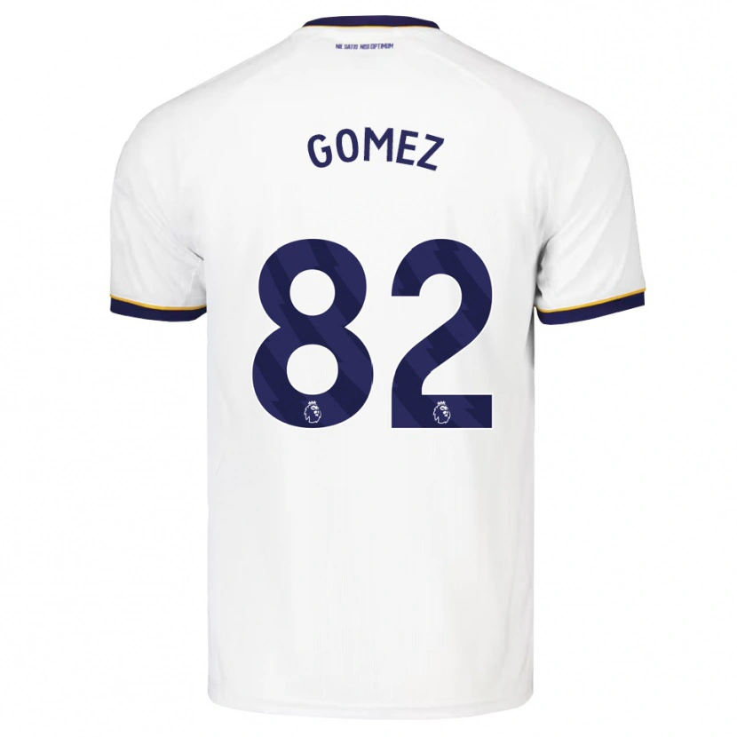 Danxen Herren Francis Gomez #82 Mitternachtsblau Weiß Gelb Auswärtstrikot Trikot 2026/27 T-Shirt Österreich