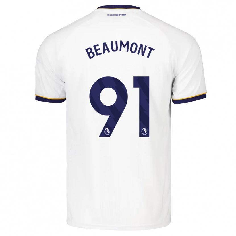 Danxen Herren Jacob Beaumont Clark #91 Mitternachtsblau Weiß Gelb Auswärtstrikot Trikot 2026/27 T-Shirt Österreich
