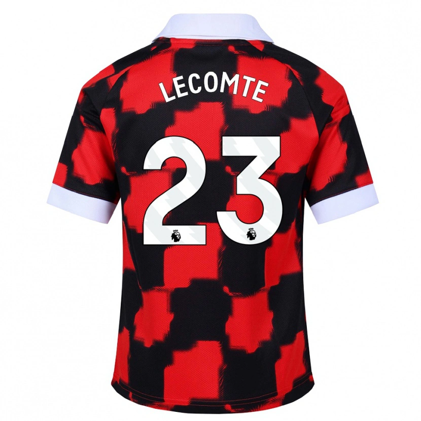 Danxen Herren Benjamin Lecomte #23 Rot Weiß Schwarz Auswärtstrikot Trikot 2026/27 T-Shirt Österreich