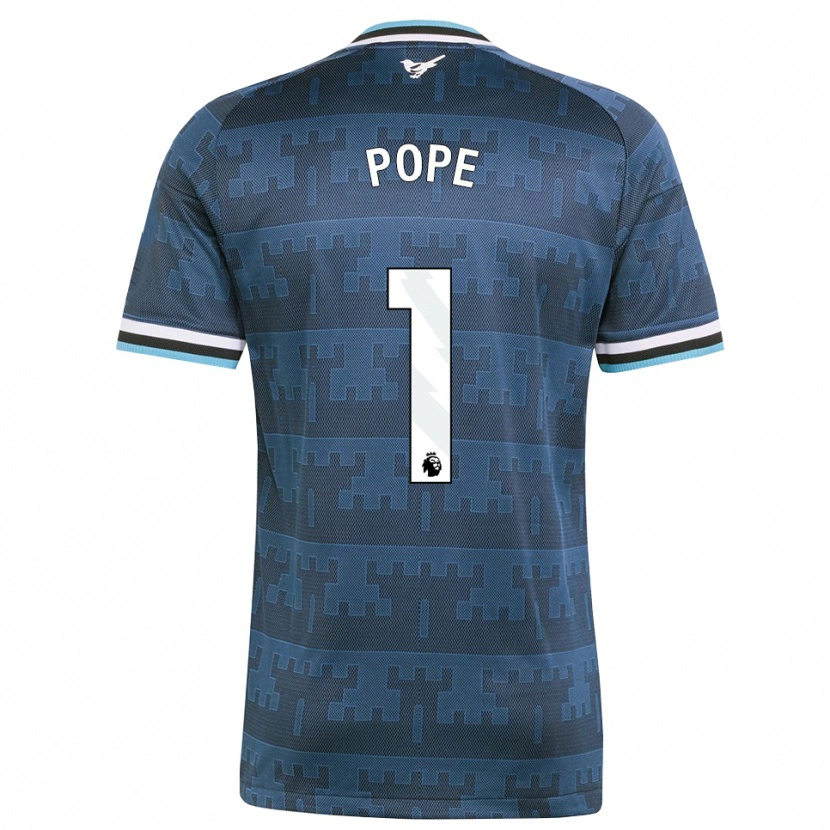 Danxen Herren Nick Pope #1 Gelb Schwarz Blau Auswärtstrikot Trikot 2026/27 T-Shirt Österreich