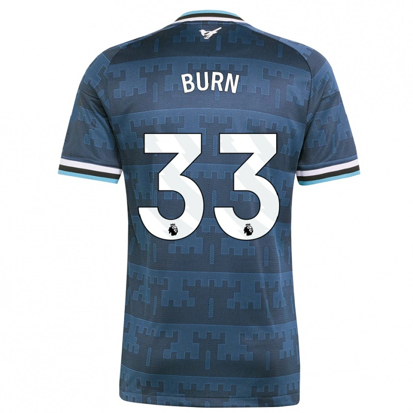 Danxen Herren Dan Burn #33 Gelb Schwarz Blau Auswärtstrikot Trikot 2026/27 T-Shirt Österreich