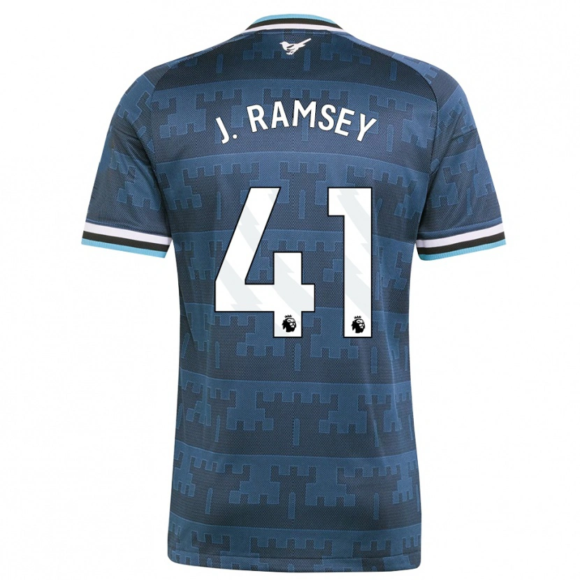 Danxen Herren Jacob Ramsey #41 Gelb Schwarz Blau Auswärtstrikot Trikot 2026/27 T-Shirt Österreich