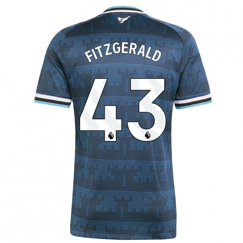 Danxen Herren Kyle Fitzgerald #43 Gelb Schwarz Blau Auswärtstrikot Trikot 2026/27 T-Shirt Österreich