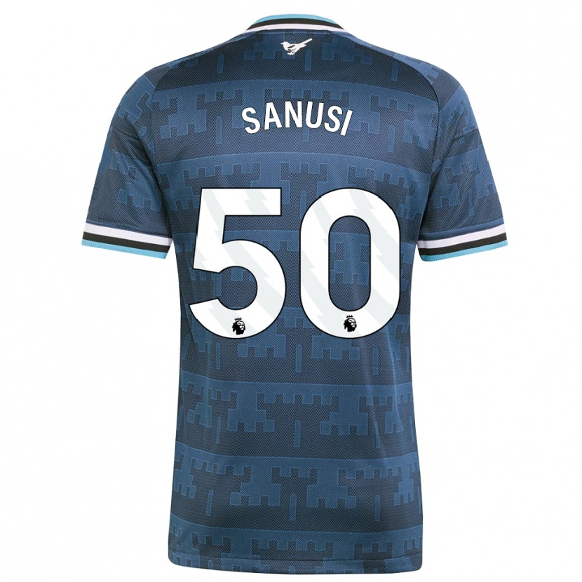 Danxen Herren Trevan Sanusi #50 Gelb Schwarz Blau Auswärtstrikot Trikot 2026/27 T-Shirt Österreich