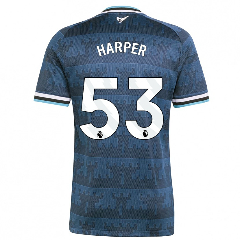 Danxen Herren Fraser Harper #53 Gelb Schwarz Blau Auswärtstrikot Trikot 2026/27 T-Shirt Österreich