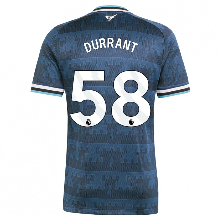 Danxen Herren Jake Durrant #58 Gelb Schwarz Blau Auswärtstrikot Trikot 2026/27 T-Shirt Österreich