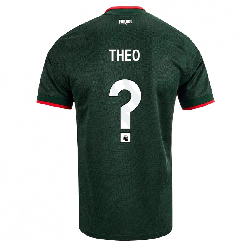 Danxen Herren Theo Robinson #0 Dunkelgrün Rot Auswärtstrikot Trikot 2026/27 T-Shirt Österreich