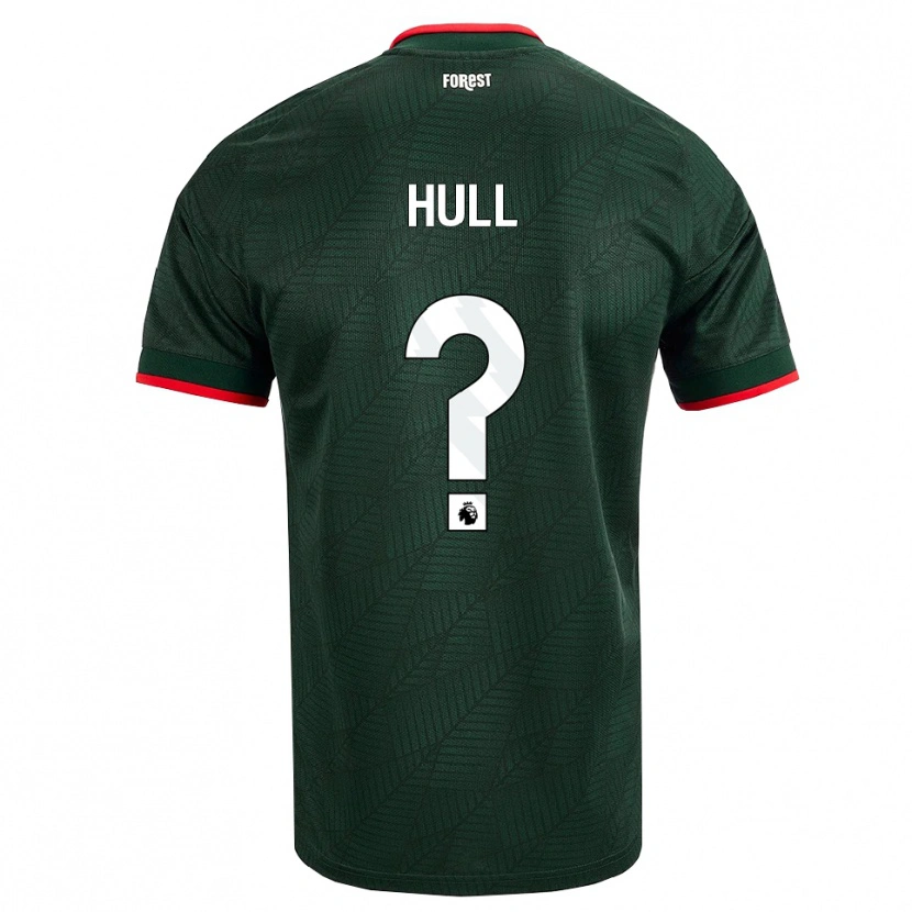 Danxen Herren Ethan Hull #0 Dunkelgrün Rot Auswärtstrikot Trikot 2026/27 T-Shirt Österreich