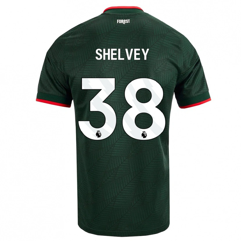 Danxen Herren George Shelvey #38 Dunkelgrün Rot Auswärtstrikot Trikot 2026/27 T-Shirt Österreich