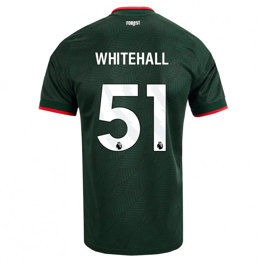 Danxen Herren Archie Whitehall #51 Dunkelgrün Rot Auswärtstrikot Trikot 2026/27 T-Shirt Österreich