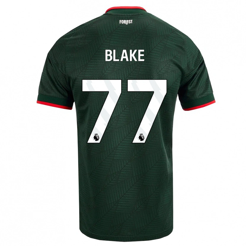 Danxen Herren Zyan Blake #77 Dunkelgrün Rot Auswärtstrikot Trikot 2026/27 T-Shirt Österreich