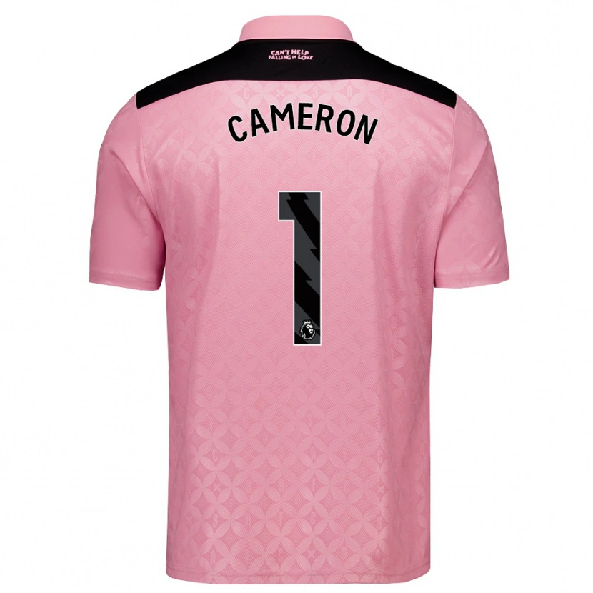 Danxen Herren Dan Cameron #1 Hellrosa Schwarz Auswärtstrikot Trikot 2026/27 T-Shirt Österreich